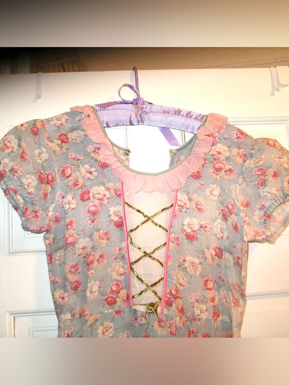 1930’s Floral Princess Dress